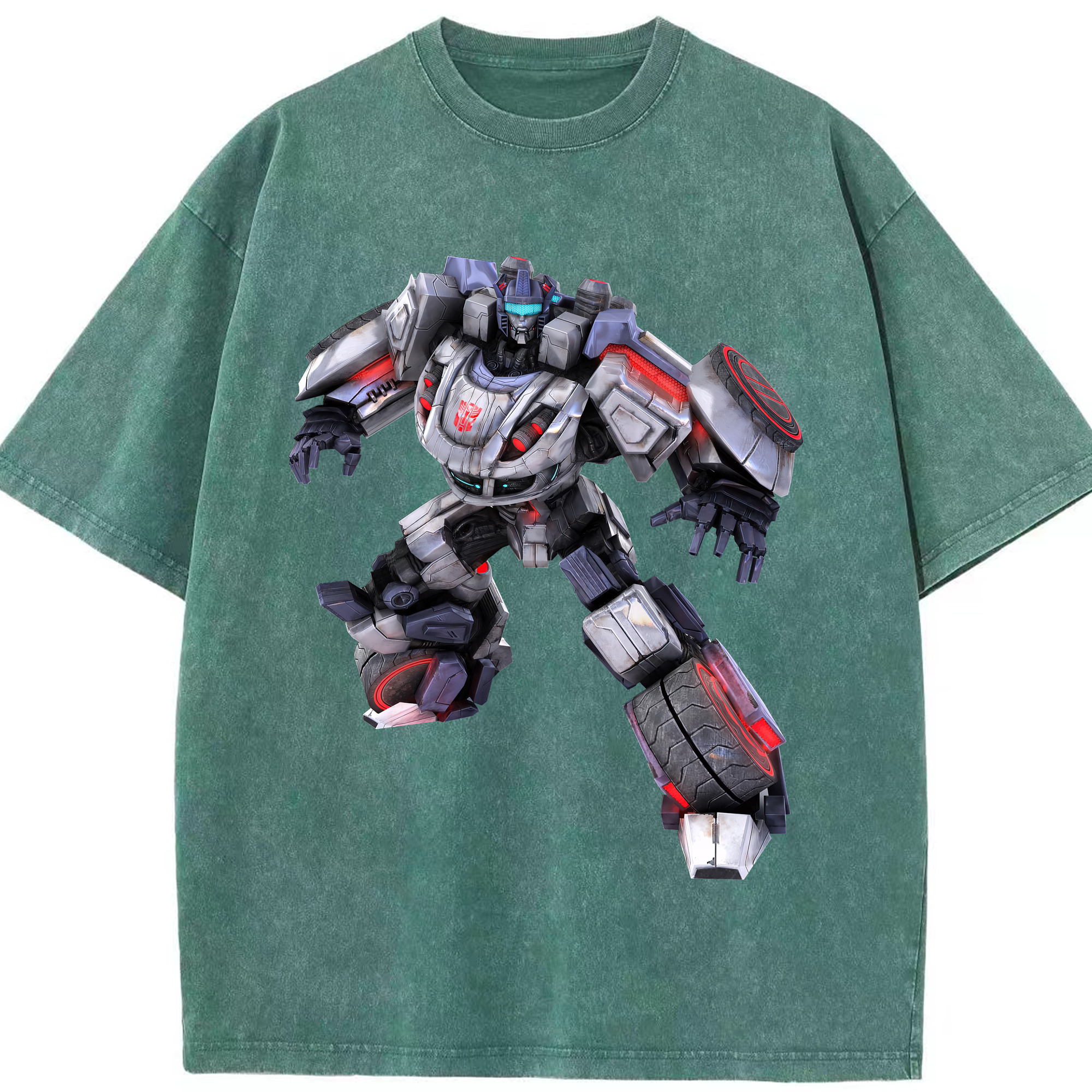 （画像用） Transformers トランスフォーマー 綿100% ヴィンテージ風 半袖Tシャツ（フロントプリント）